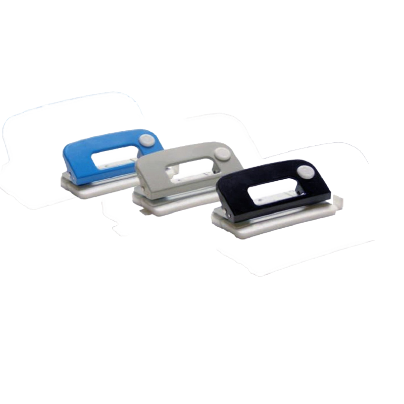 Діркопробивач 4OFFICE (4-302), 12 арк., металевий, з лінійкою та фіксатором